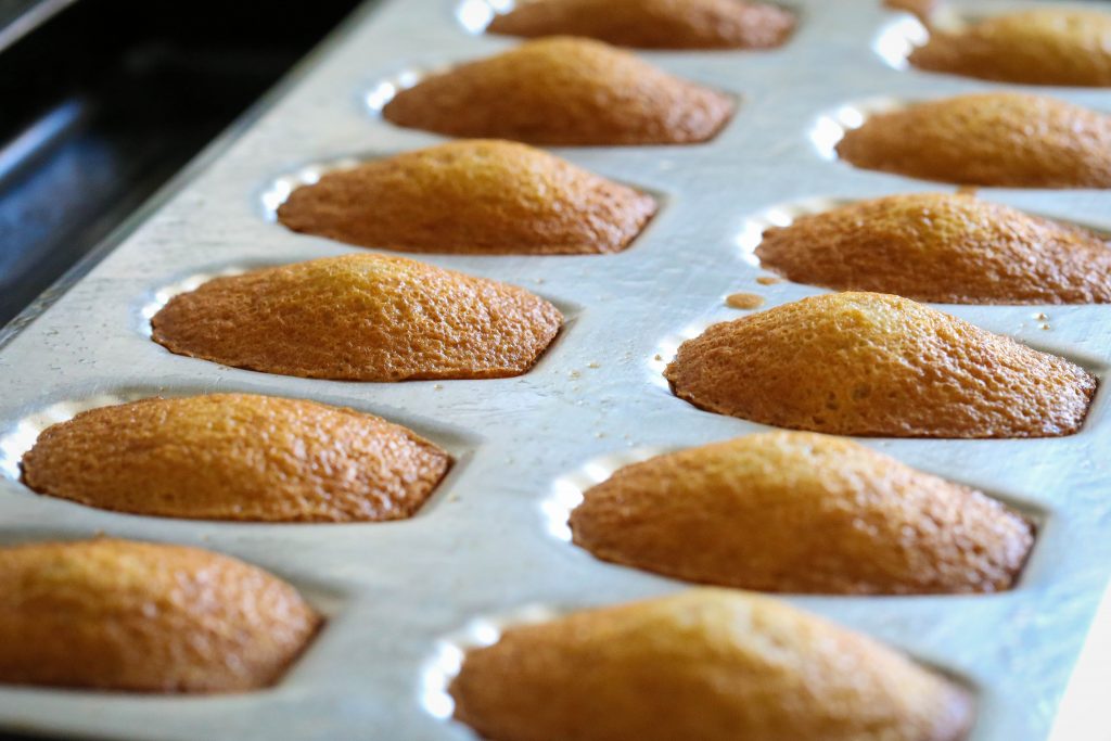 Lemon madeleines