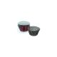 Cake Lace - Black Spotty - Baking Cases x 50 Cups