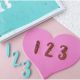 Sweet Stamp Handwritten Numbers & Symbols Embossing Set