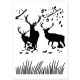 Edwin Weimer A5 Stag Stencil