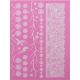 Cake Lace Oriental Blossom & Birds - Large Lace Mat