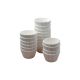 White Bun Baking Cases - Bulk - 44 x 38mm