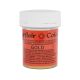 Gold - Edible Glitter Paint Icing Colouring 35g by Sugarflair