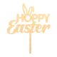 Make A Wish Wood - Hoppy Easter Cupcake Topper