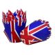 Scrumptious Union Jack Muffin Tulips x 50