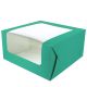 Brights Jade Square Cake Box - 10 x 5