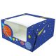 Space Square Cake Box - 10 x 5