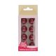 Rouge Radiance: Red Choco Balls (Pack of 8)