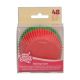 Classic Duo: Red & Green Baking Cases (Pack Of 48)