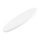 White Round Matt Masonite Cake Board - 8 Inch Diameter, 12mm Thick - Simply Making