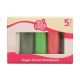 FunCakes - Christmas Colours Sugarpaste Multipack 5 x 100g