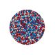 Scrumptious Red/White/Blue Nonpareils 90g