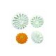 Sunflower, Daisy And Gerbera Veined Plunger Cutter - Set 3