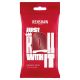 Edible Renshaw Professional Sugar Paste - Ruby Red, 250g