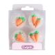 Carrot Sugar Pipings - Pack of 12