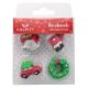 Xmas Gems Baking Cases - 100 Pack