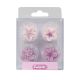 Lilac Flower Sugar Pipings - Pack of 144