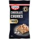 Dr. Oetker White Chocolate Chunks - Chunky White Chocolate Pieces for Baking, 100g