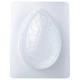 Medium Clear Plastic Cracked Half Easter Egg Mould