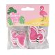 Baked with Love Flamingo Decorative Pic - Pack of 24