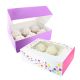 Cupcake Box - Confetti Pink - 2 Pack