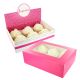 Cupcake Display Box - Sprinkle Pink - 2 Pack