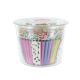 Cupcake Baking Cases - Rainbow Pastel Sprinkle