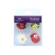 Sugar Decoration - Piping - Bee & Ladybird - 12 Pieces - 25mm