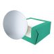 Box Bowl Brights Jade & Board Silver 254mm (10