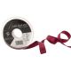 15mm x 20 Metres Burgundy Satin Ribbon