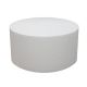 Professional Straight Edge Cake Dummy - 3 Inch Round, 3 Inch Deep