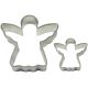 Angel Cake And Cookie Cutter Set Of 2