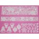 Cake Lace Bells And Bows Large Cake Lace Mat