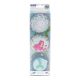 Cupcake Cases Foil Lined - Mermaid Set of 3, Pk/60