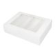 Simply Making Holds 24 Luxury Satin White Macaron Box With Sleeve