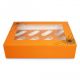 Cobweb Design Satin Cupcake Box - Holds 12