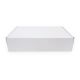 Mini White Corrugated Cupcake Box - Holds 24