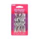 Silver Curly Candles - Pack of 240