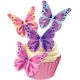 Sk Designer Butterflies - Floral Crocuses Design for Elegant Cake Decorations