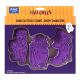 Halloween Cookie Cutters & Stamps - Creepy Characters Set of 3 for Eerie Cookie Designs