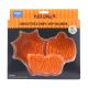 Halloween Cookie Cutters & Stamps - Happy Halloween Set of 3 for Festive Cookies