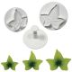 Foliage Plunger Cutters - Larger Veined Ivy Leaf Set of 3