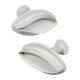 Floral Plunger Cutters - Medium Veined Lily Set of 2 (80mm / 3.1â€)