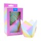 Tulip Muffin Cases – Rainbow Stripes Pk/24 - Rainbow Stripes Tulip Muffin Cases - Pack of 24