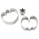 Novelty Plunger Cutters - Small Sweet Pea Set of 2 & Star Calyx