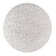 Single Thick Round Cake Card - Silver - 406mm (16