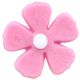 Sugar Decoration - 5 Petal Flower - Pink - E171 Free - 26mm