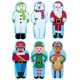 Sugar Decoration - Gingerbread - Christmas - 75 x 163mm