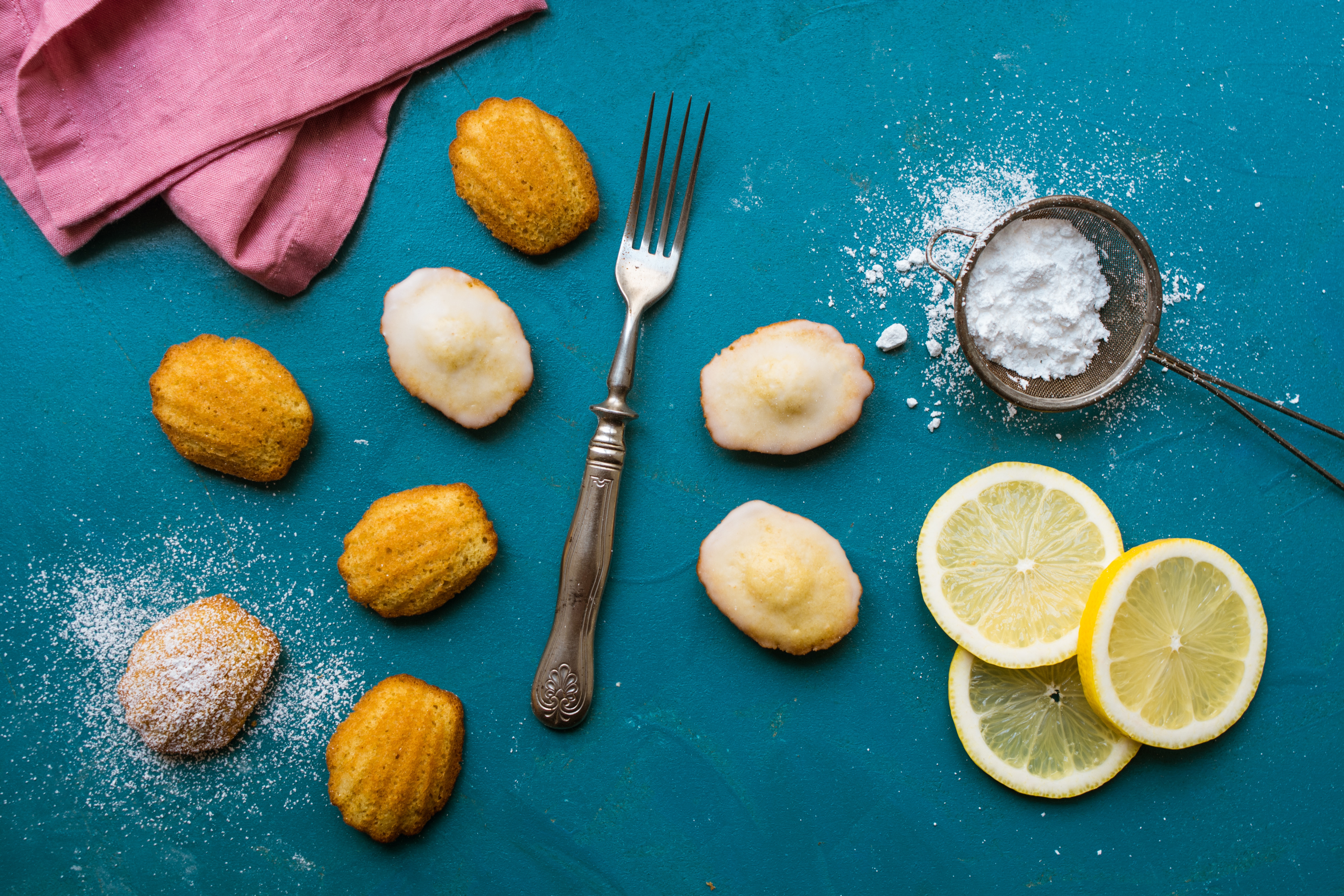 Classic Lemon Madeleines